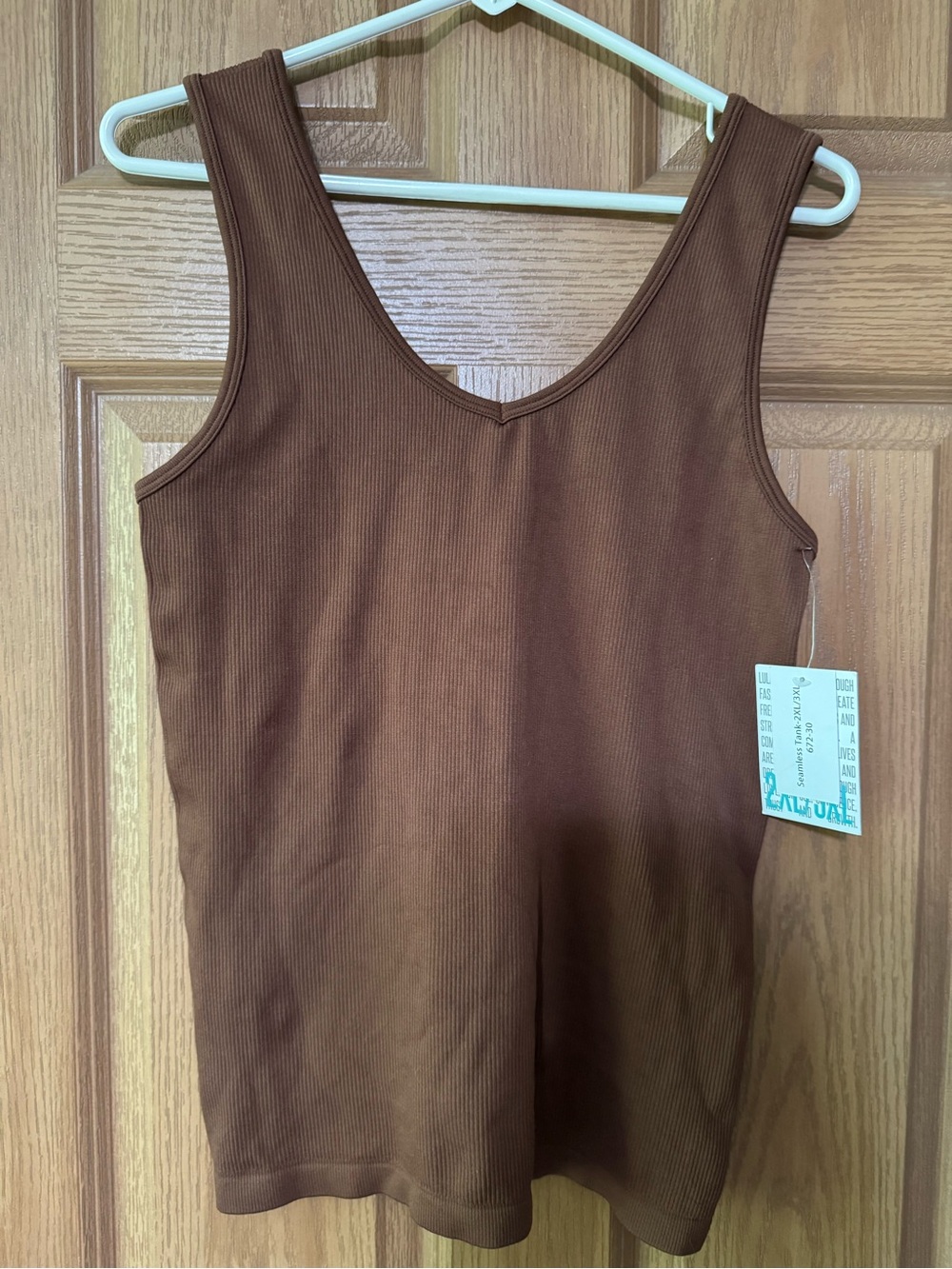 LULAROE SEAMLESS TANK  TOP XXL NWT